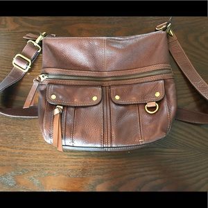 Fossil Leather Crossbody